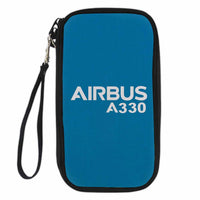 Thumbnail for Airbus A330 & Text Designed Travel Cases & Wallets