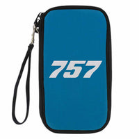 Thumbnail for 757 Flat Text Designed Travel Cases & Wallets