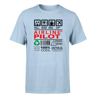 Thumbnail for Airline Pilot Label Designed T-Shirts