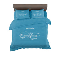 Thumbnail for How Planes Fly Designed Bedding Sets