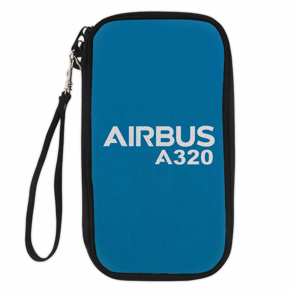 Airbus A320 & Text Designed Travel Cases & Wallets