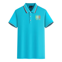 Thumbnail for Colourful Cabin Crew Designed Stylish Polo T-Shirts