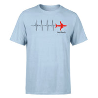 Thumbnail for Aviation Heartbeats Designed T-Shirts