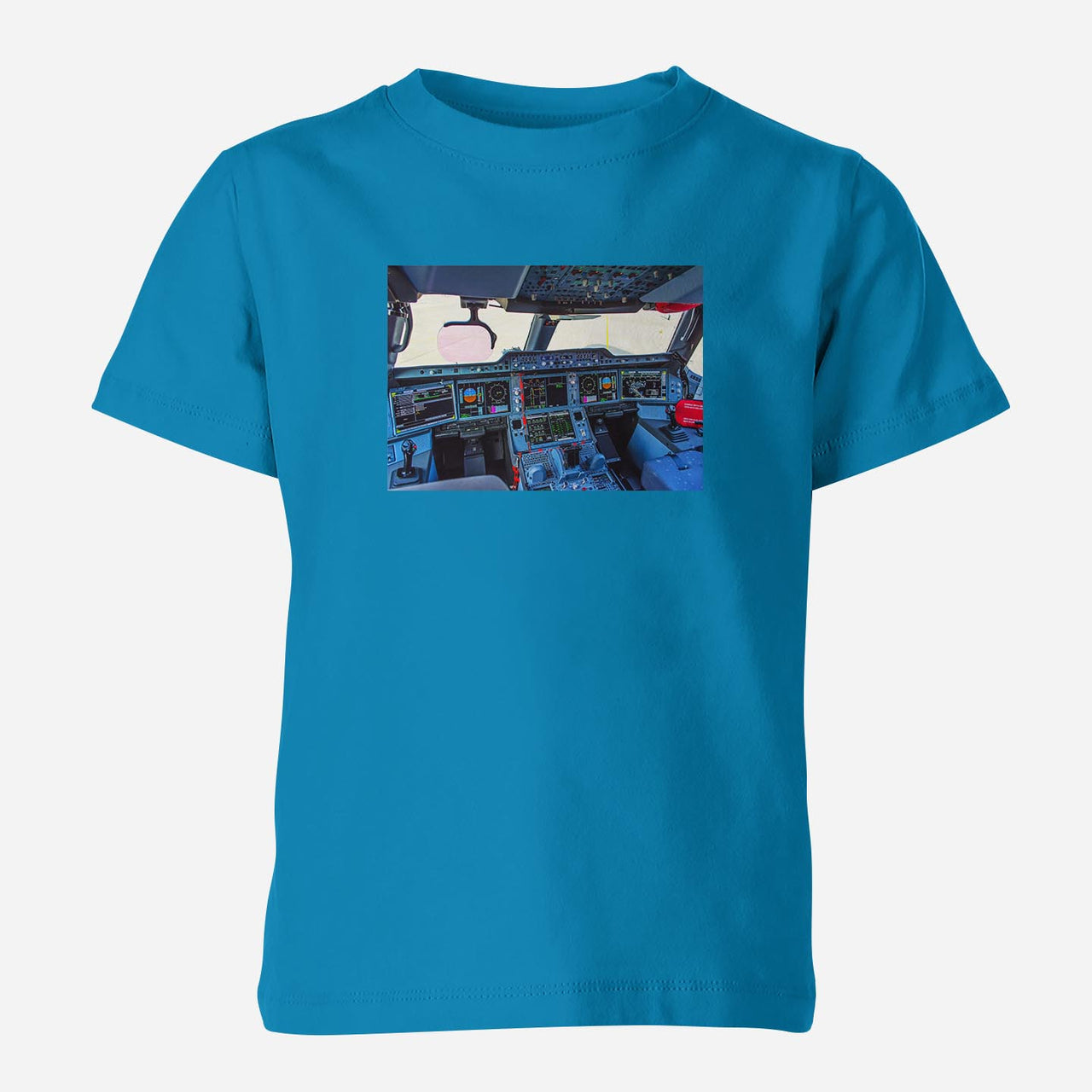 Airbus A350 Cockpit Designed Children T-Shirts