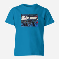 Thumbnail for Airbus A350 Cockpit Designed Children T-Shirts