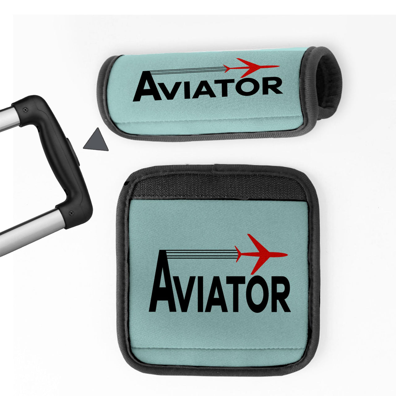 Aviator Designed Neoprene Luggage Handle Covers