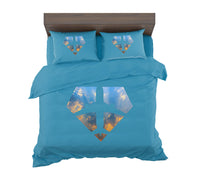 Thumbnail for Supermen of The Skies (Sunrise) Designed Bedding Sets