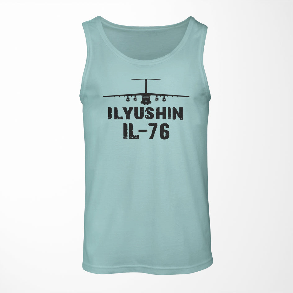 ILyushin IL-76 & Plane Designed Tank Tops