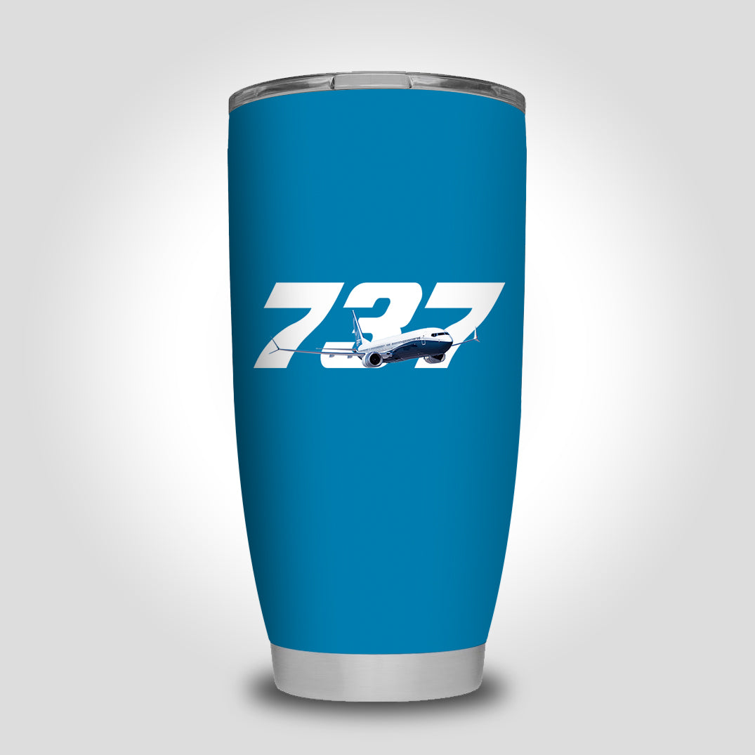 Super Boeing 737 Designed Tumbler Travel Mugs
