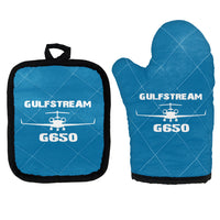 Thumbnail for Gulfstream G650 & Plane Designed Kitchen Glove & Holder