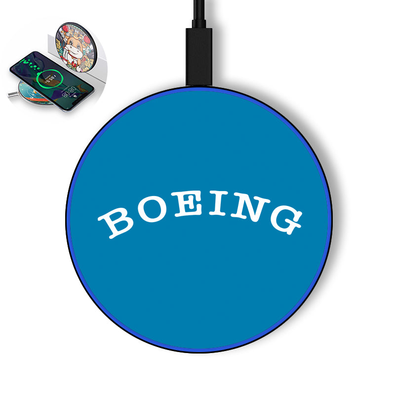 Special BOEING Text Designed Wireless Chargers