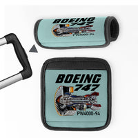 Thumbnail for Boeing 747 & PW4000-94 Engine Designed Neoprene Luggage Handle Covers