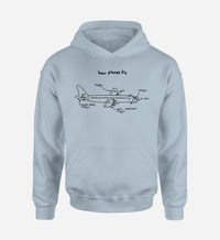 Thumbnail for How Planes Fly Designed Hoodies