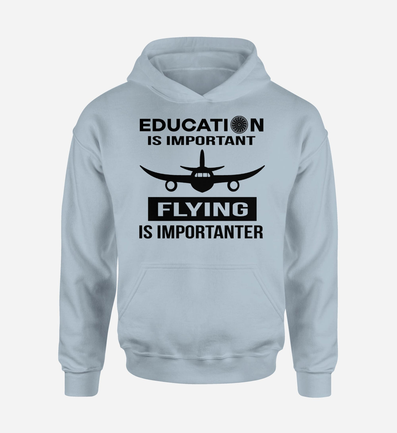 Flying is Importanter Designed Hoodies