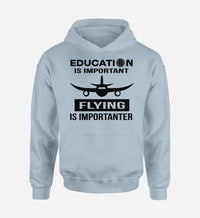 Thumbnail for Flying is Importanter Designed Hoodies