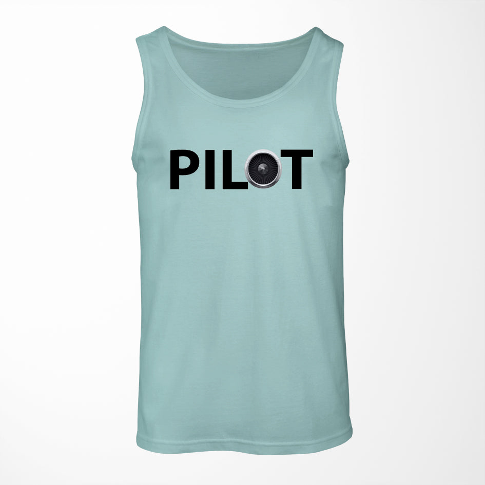 Pilot & Jet Engine Designed Tank Tops