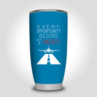 Thumbnail for Every Opportunity Designed Tumbler Travel Mugs