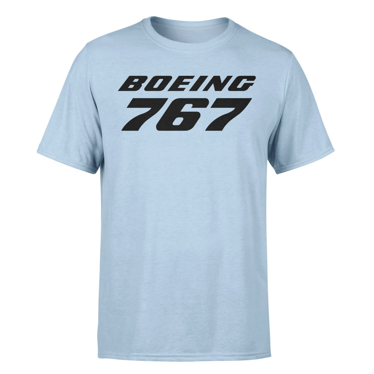 Boeing 767 & Text Designed T-Shirts