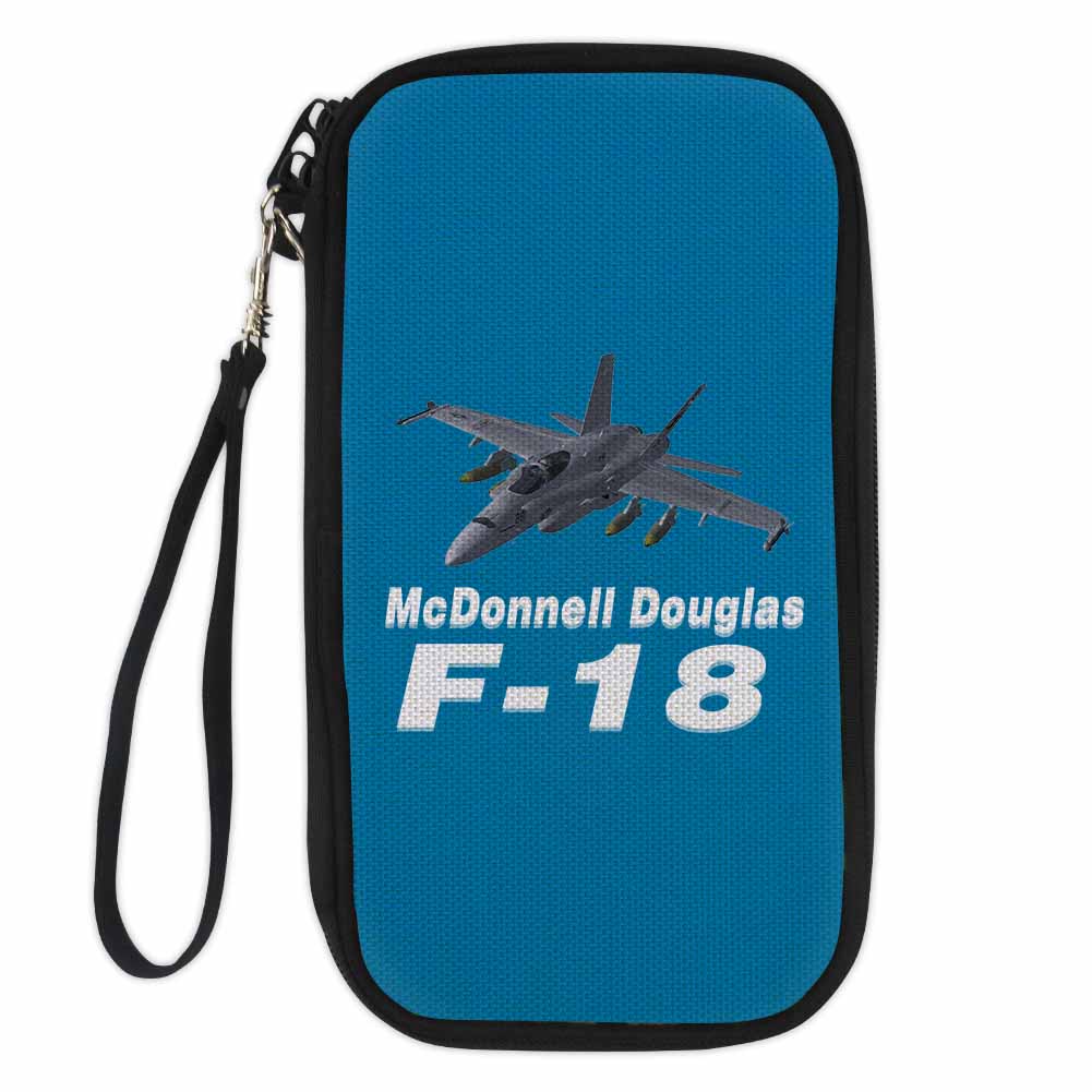 The McDonnell Douglas F18 Designed Travel Cases & Wallets