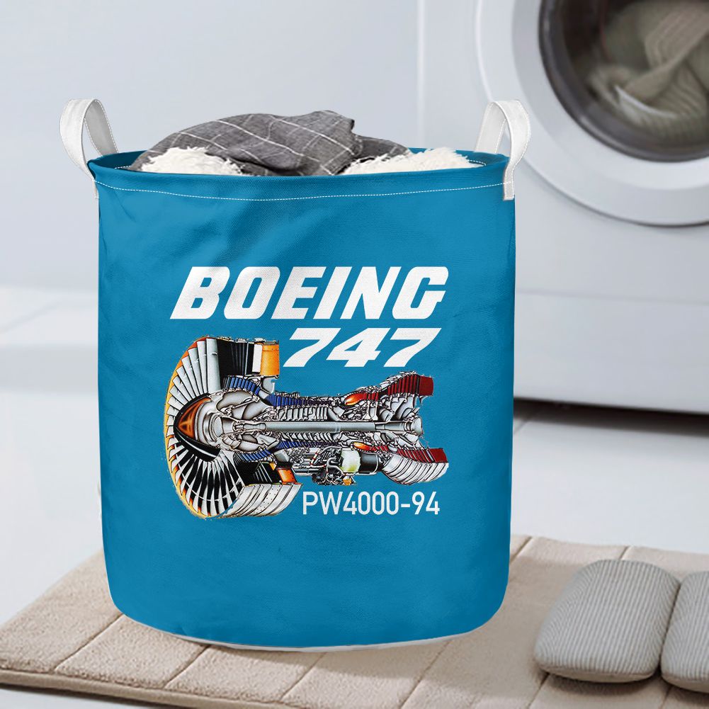 Boeing 747 & PW4000-94 Engine Designed Laundry Baskets
