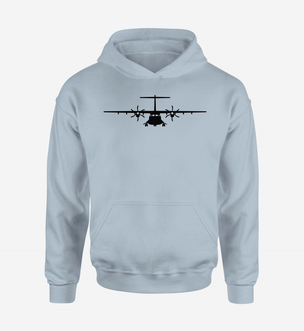 ATR-72 Silhouette Designed Hoodies