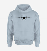 Thumbnail for ATR-72 Silhouette Designed Hoodies