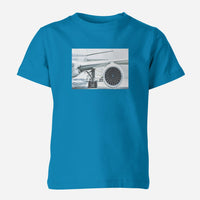 Thumbnail for Amazing Aircraft & Engine Designed Children T-Shirts