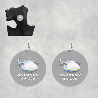 Thumbnail for Antonov AN-225 (21) Designed Wooden Drop Earrings