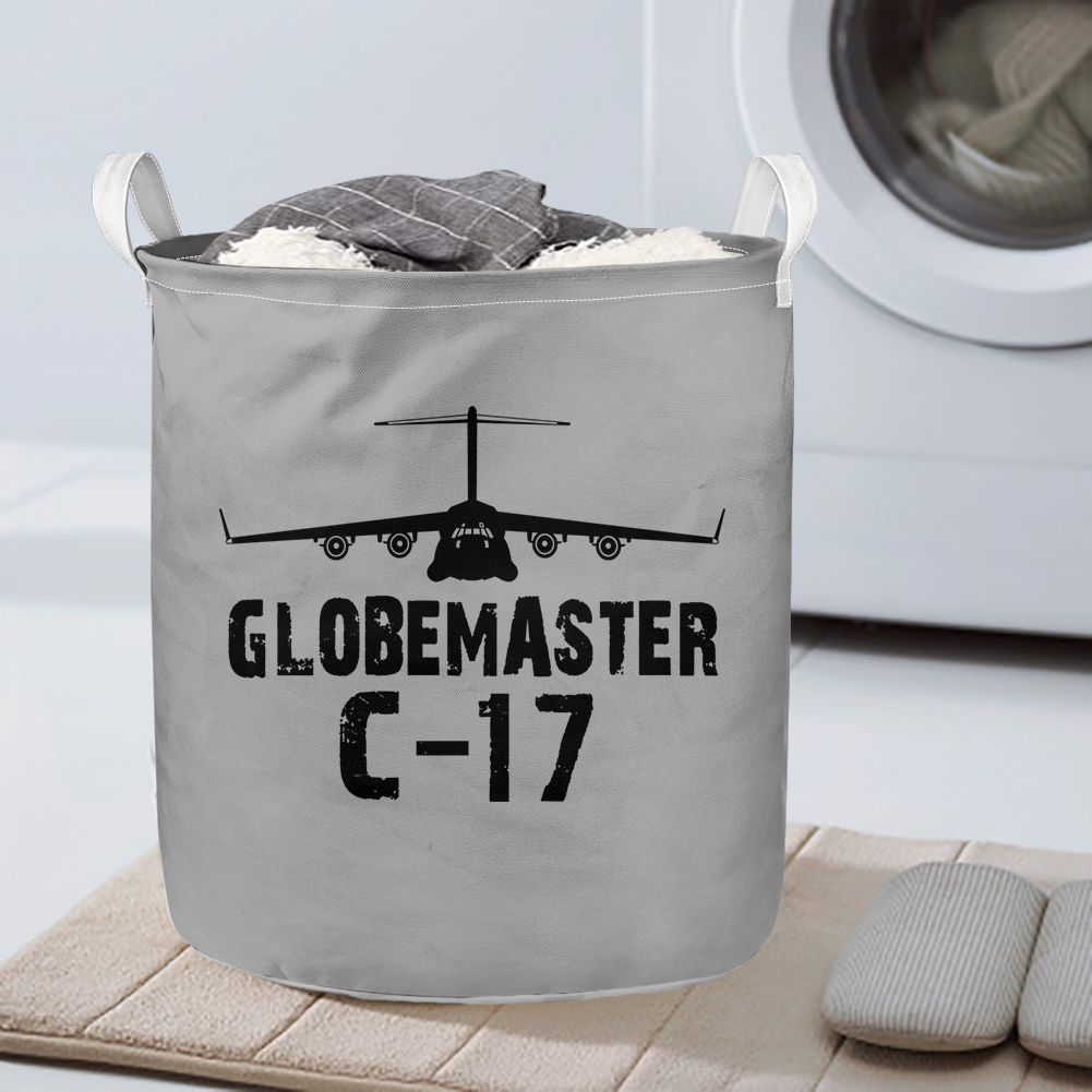 GlobeMaster C-17 & Plane Designed Laundry Baskets