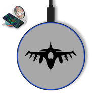 Thumbnail for Fighter Jet 16 Silhouette Designed Wireless Chargers