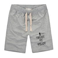 Thumbnail for Trust Me I'm a Pilot Designed Cotton Shorts