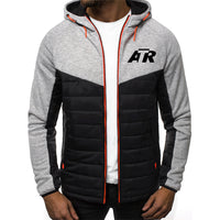 Thumbnail for ATR & Text Designed Sportive Jackets