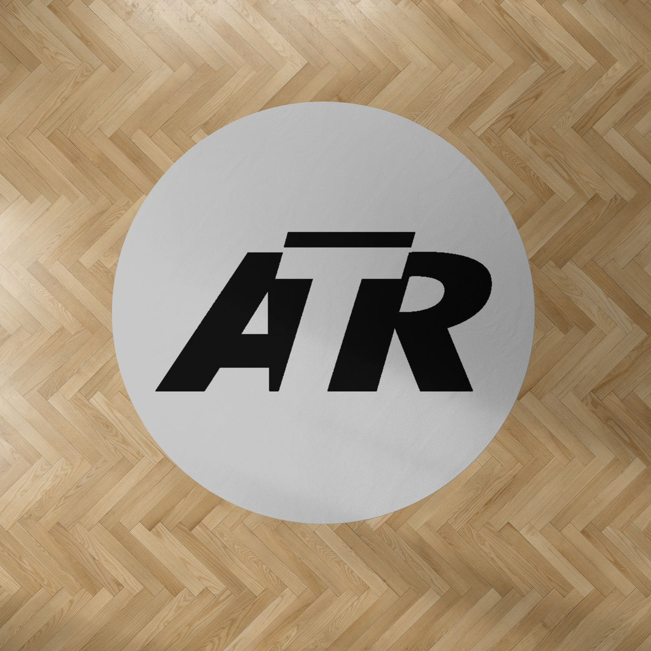 ATR & Text Designed Carpet & Floor Mats (Round)
