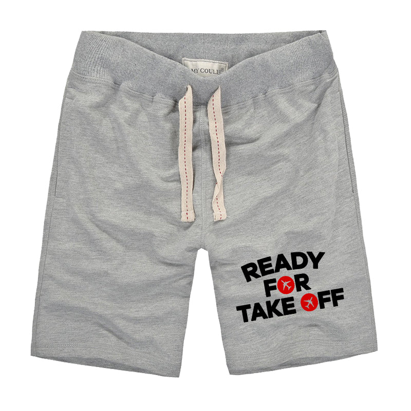 Ready For Takeoff Designed Cotton Shorts