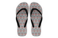Thumbnail for Born To Fly SKELETON Designed Slippers (Flip Flops)