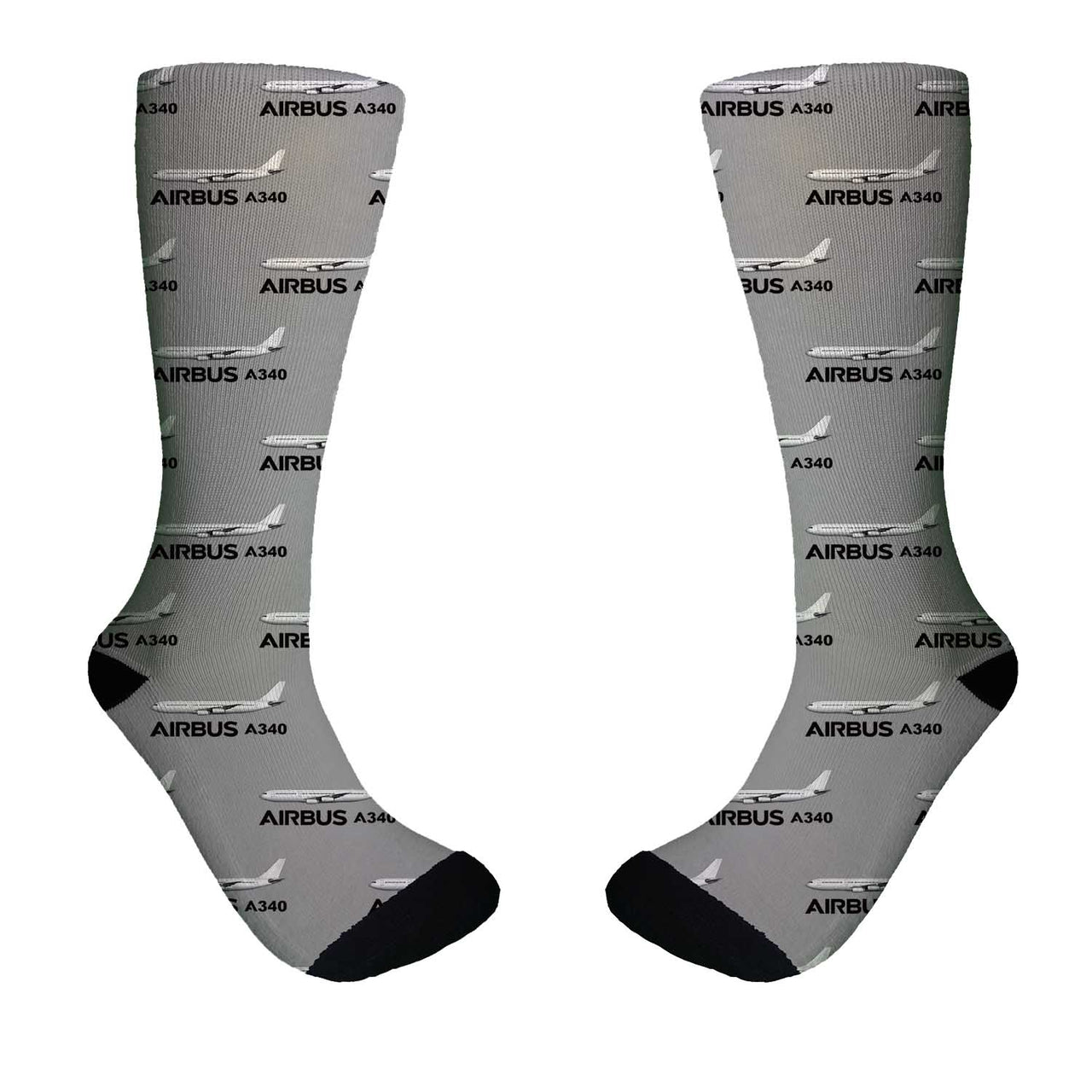 The Airbus A340 Designed Socks