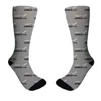 Thumbnail for The Airbus A340 Designed Socks