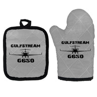 Thumbnail for Gulfstream G650 & Plane Designed Kitchen Glove & Holder