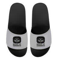 Thumbnail for Keep It Coordinated Designed Sport Slippers