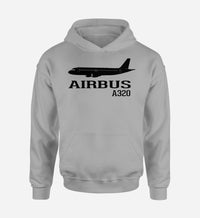 Thumbnail for Airbus A320 Printed Designed Hoodies