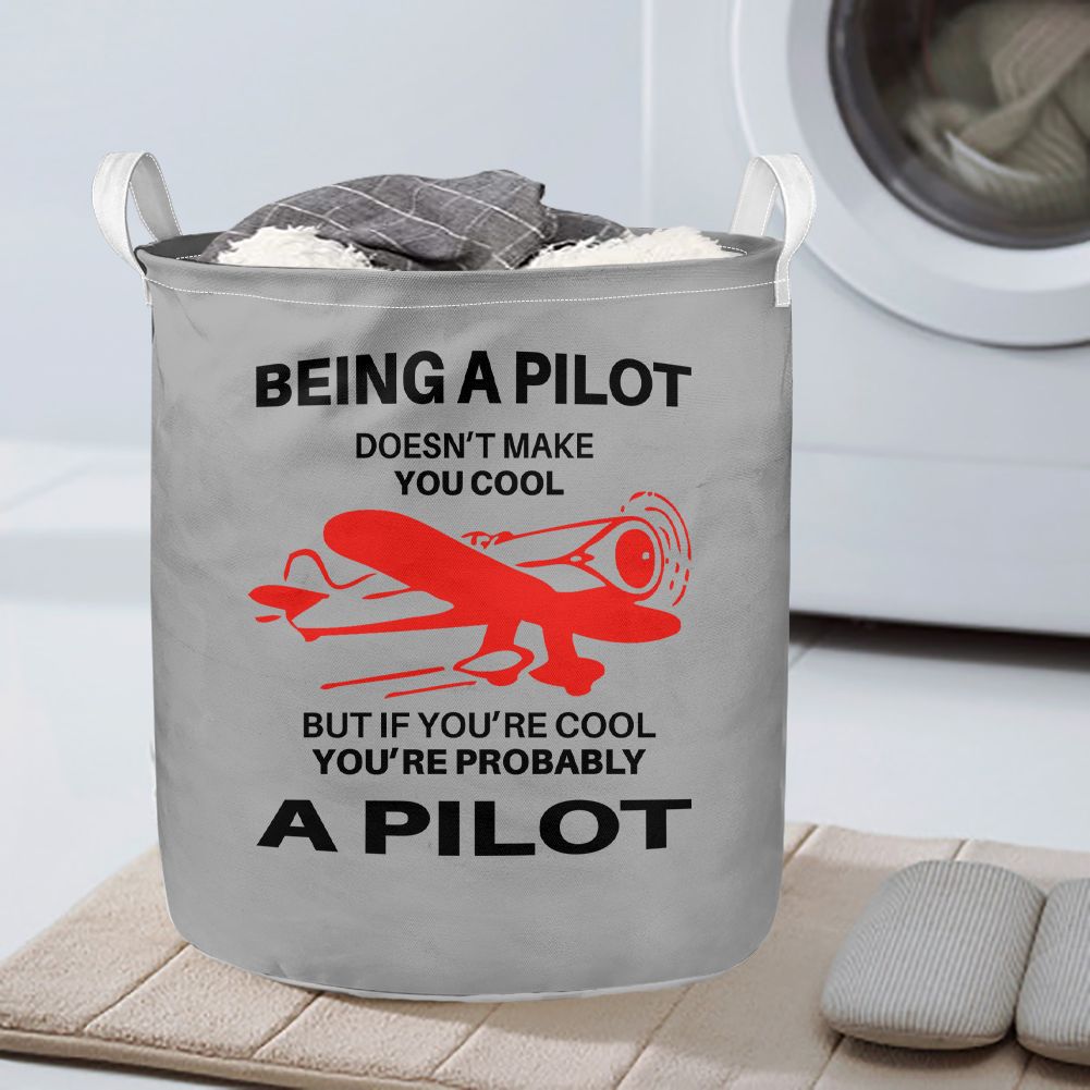 If You're Cool You're Probably a Pilot Designed Laundry Baskets