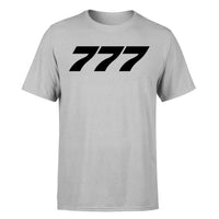 Thumbnail for 777 Flat Text Designed T-Shirts