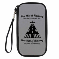Thumbnail for One Mile of Runway Will Take you Anywhere Designed Travel Cases & Wallets