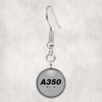 Thumbnail for Super Airbus A350 Designed Earrings