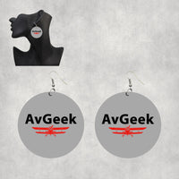 Thumbnail for Avgeek Designed Wooden Drop Earrings
