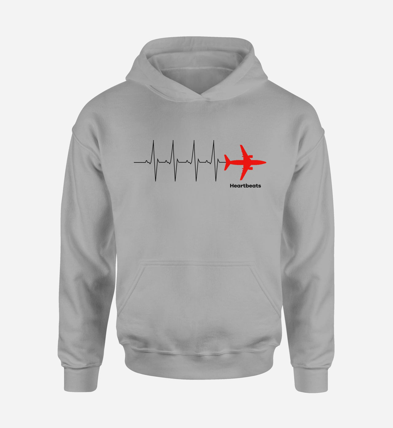 Aviation Heartbeats Designed Hoodies