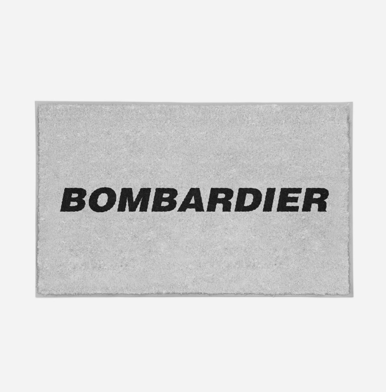 Bombardier & Text Designed Door Mats