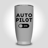 Thumbnail for Auto Pilot ON Designed Tumbler Travel Mugs
