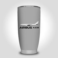 Thumbnail for The Airbus A330 Designed Tumbler Travel Mugs