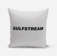 Thumbnail for Gulfstream & Text Designed Pillows